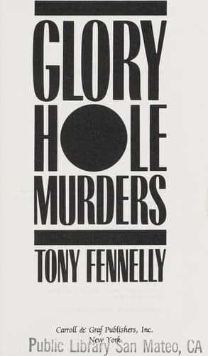 Cover image for Glory hole murders