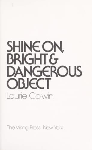 Cover image for Shine on, bright & dangerous object