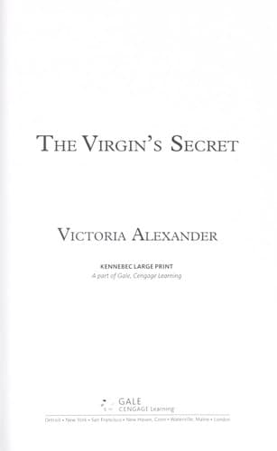 Cover image for The virgin's secret