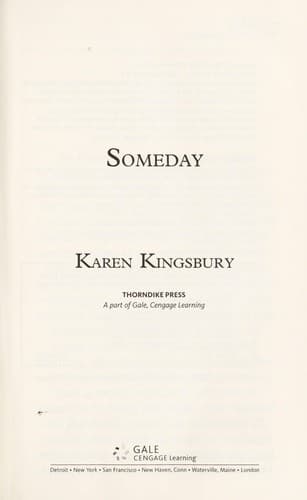 Cover image for Someday