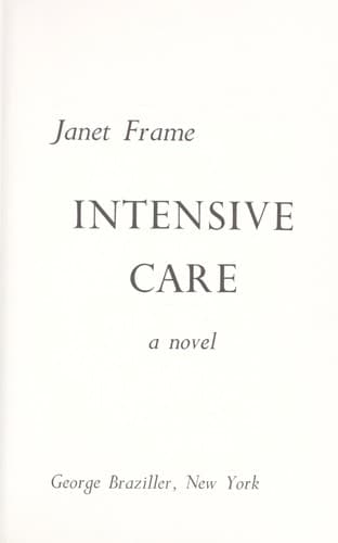 Cover image for Intensive care