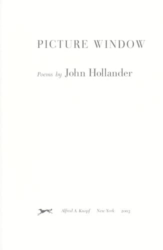 Cover image for Picture window