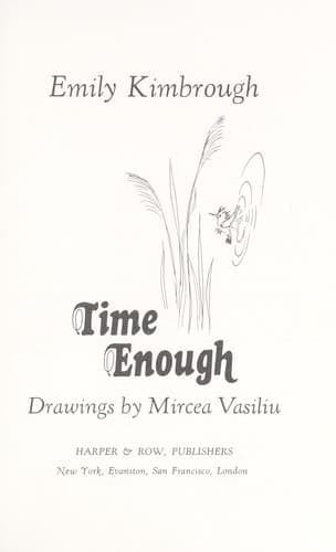 Cover image for Time enough.