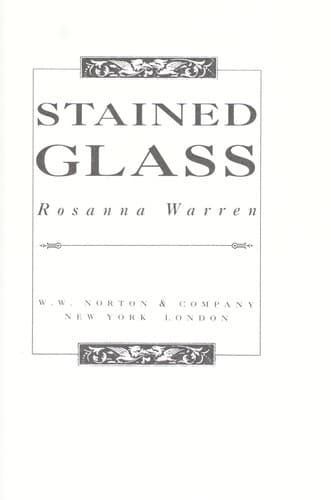 Cover image for Stained glass