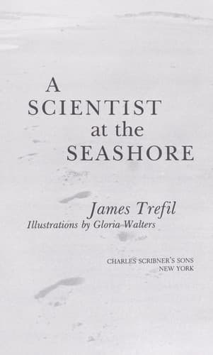 Cover image for A scientist at the seashore