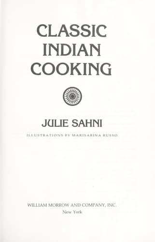 Cover image for Classic Indian cooking