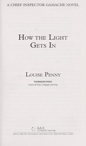 Cover image for How the light gets in