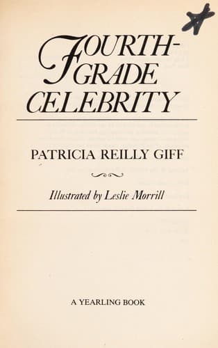 Cover image for Fourth Grade celebrity.