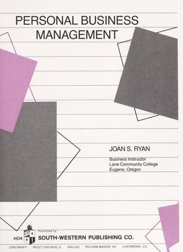 Cover image for Personal business management