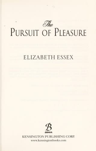 Cover image for The pursuit of pleasure