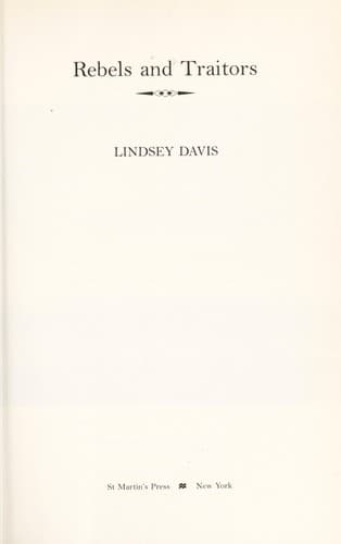 Cover image for Rebels and traitors
