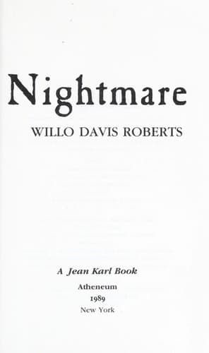 Cover image for Nightmare