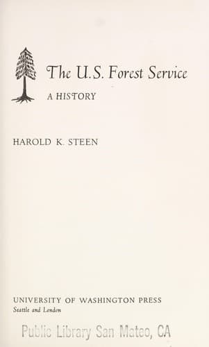 Cover image for The U.S. Forest Service