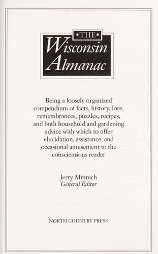 The Wisconsin almanac