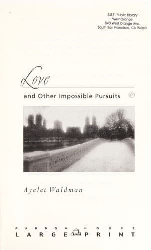 Cover image for Love and other impossible pursuits