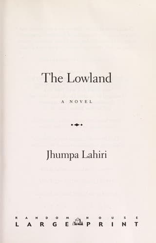 Cover image for The lowland