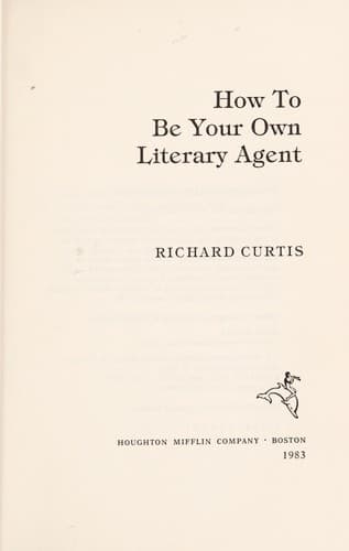 Cover image for How to be your own literary agent