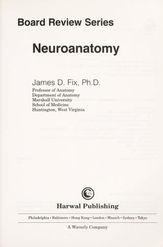 Cover image for Neuroanatomy