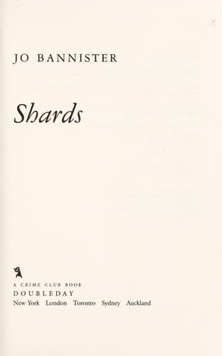Cover image for Shards