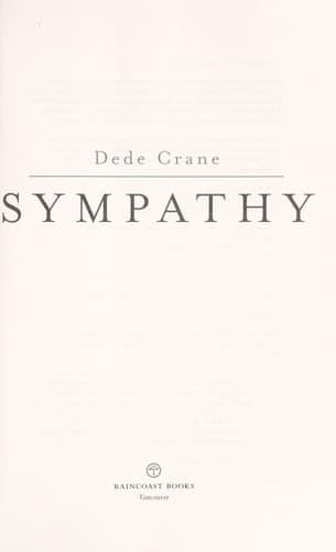Cover image for Sympathy