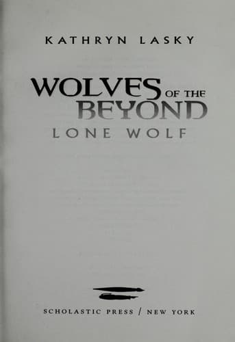 Cover image for Lone wolf