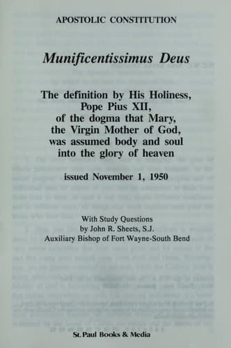 Munificentissimus Deus