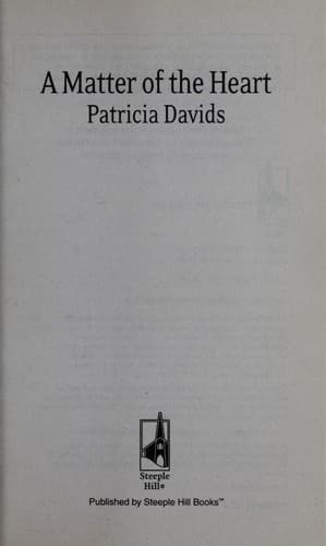 Cover image for A matter of the heart