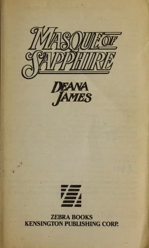 Cover image for Masque of sapphire