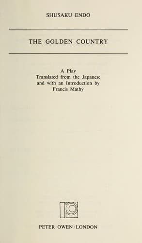 Cover image for The Golden Country