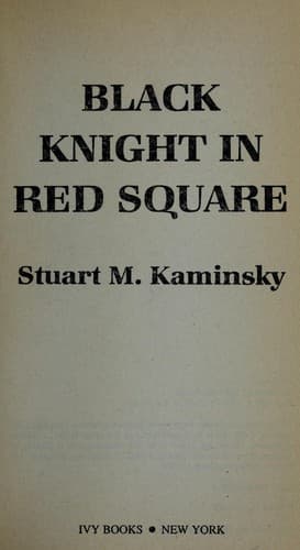 Cover image for Black Knight in Red Square