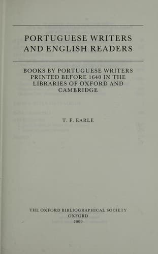 Portuguese writers and English readers