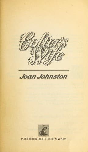 Cover image for Colters Wife