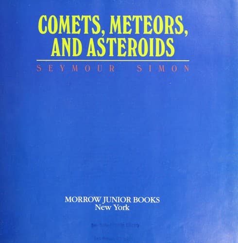 Cover image for Comets, meteors, and asteroids