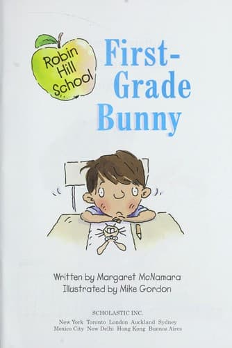 Cover image for First-grade bunny