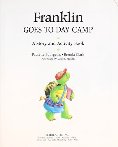Cover image for Franklin goes to day camp