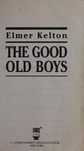 Cover image for The good old boys