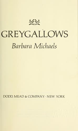 Cover image for Greygallows
