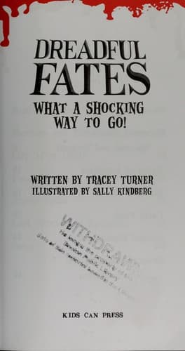 Cover image for Dreadful fates