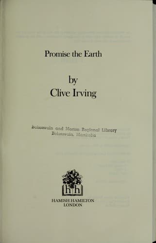 Cover image for Promise the earth