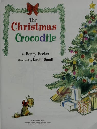 Cover image for The Christmas crocodile