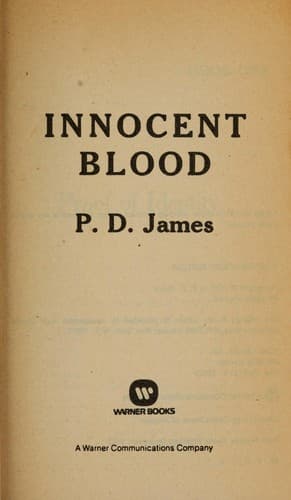 Cover image for Innocent blood