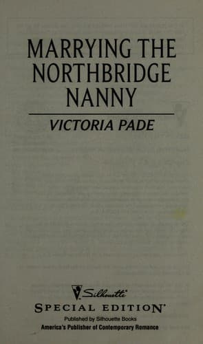 Cover image for Marrying the Northbridge nanny