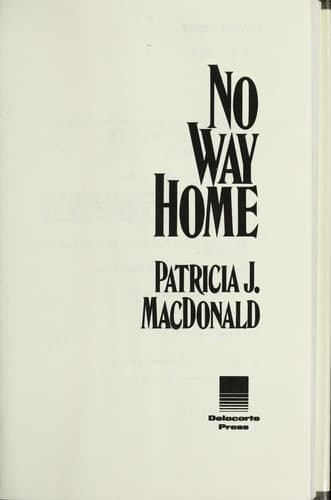 Cover image for No way home