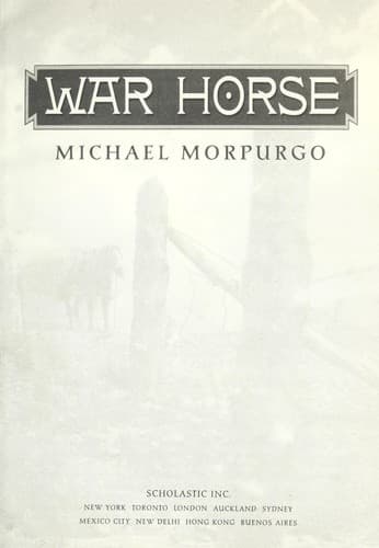 Cover image for War Horse