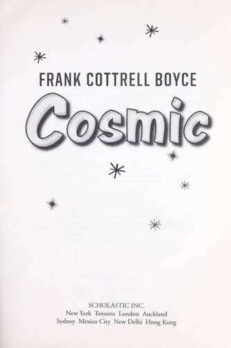 Cover image for Cosmic