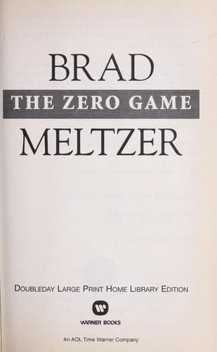 Cover image for The zero game
