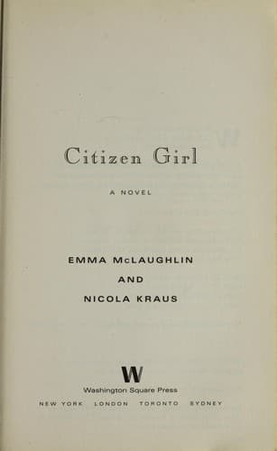 Cover image for Citizen Girl