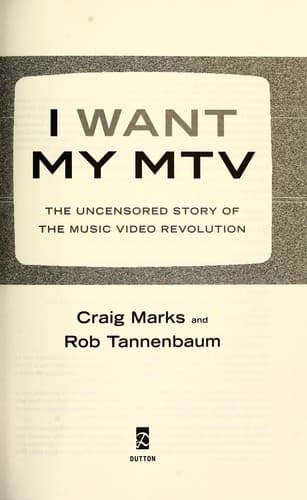 I want my MTV