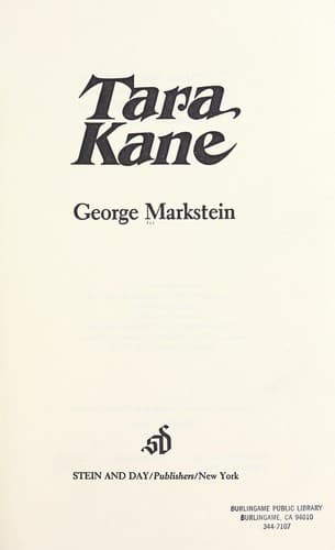 Cover image for Tara Kane