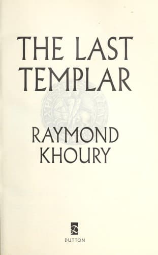 Cover image for The last templar: a novel